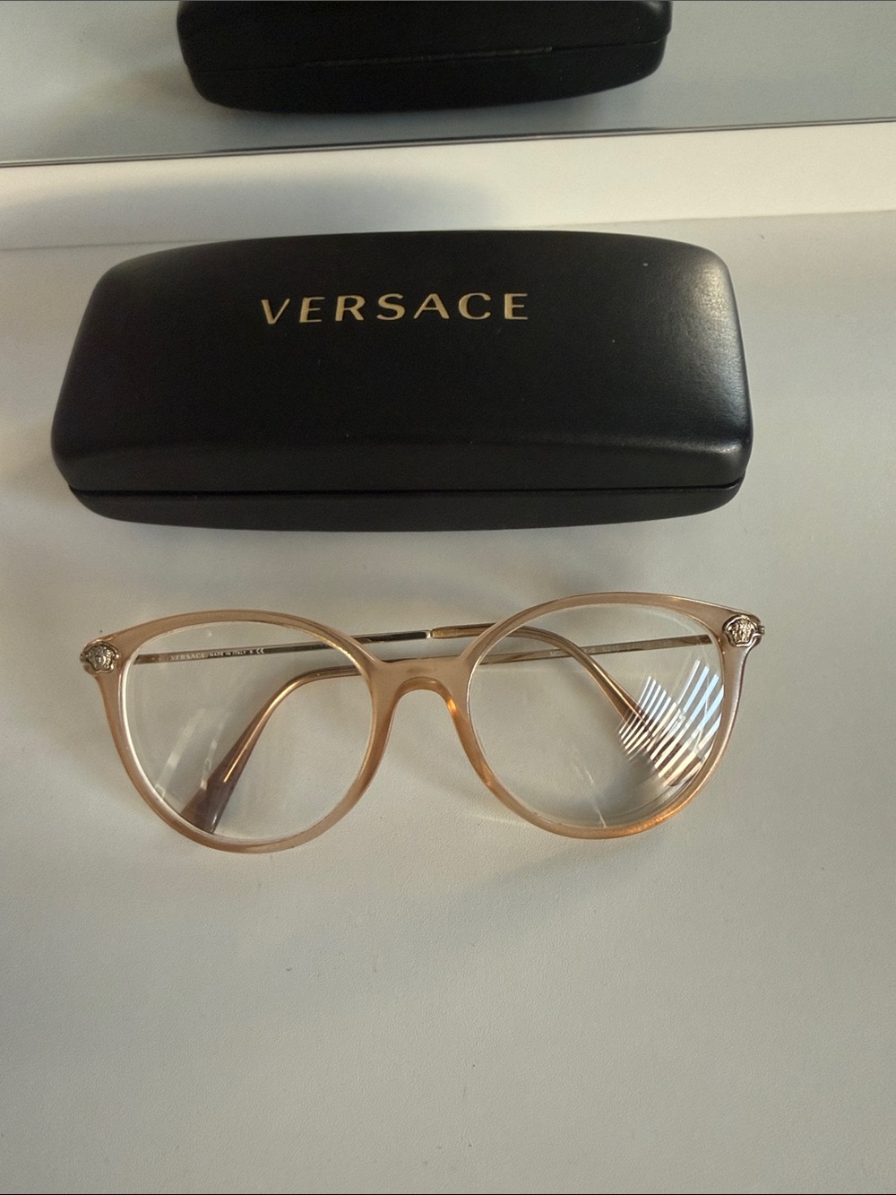 Versace Women's Round Clear Lens (model 3251-b)